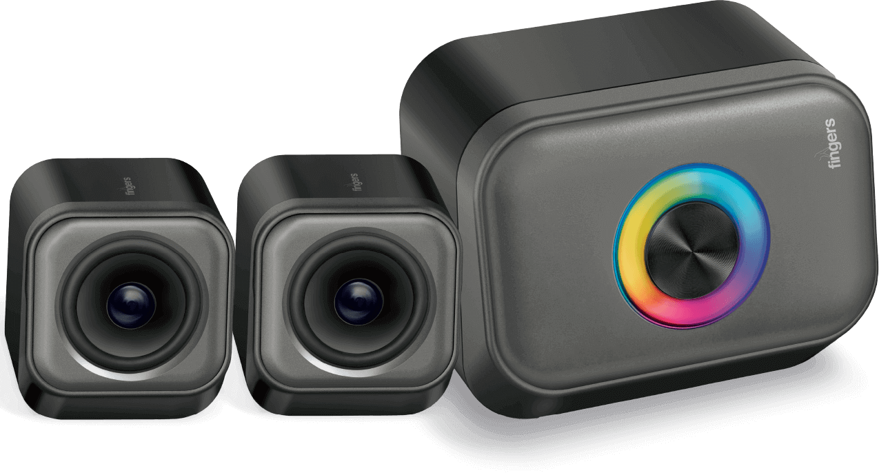 Be It Home Or Office FINGERS StereoCuboid 2.1 Speaker Will Never Make Any Moment Dull With Its RGB Lights